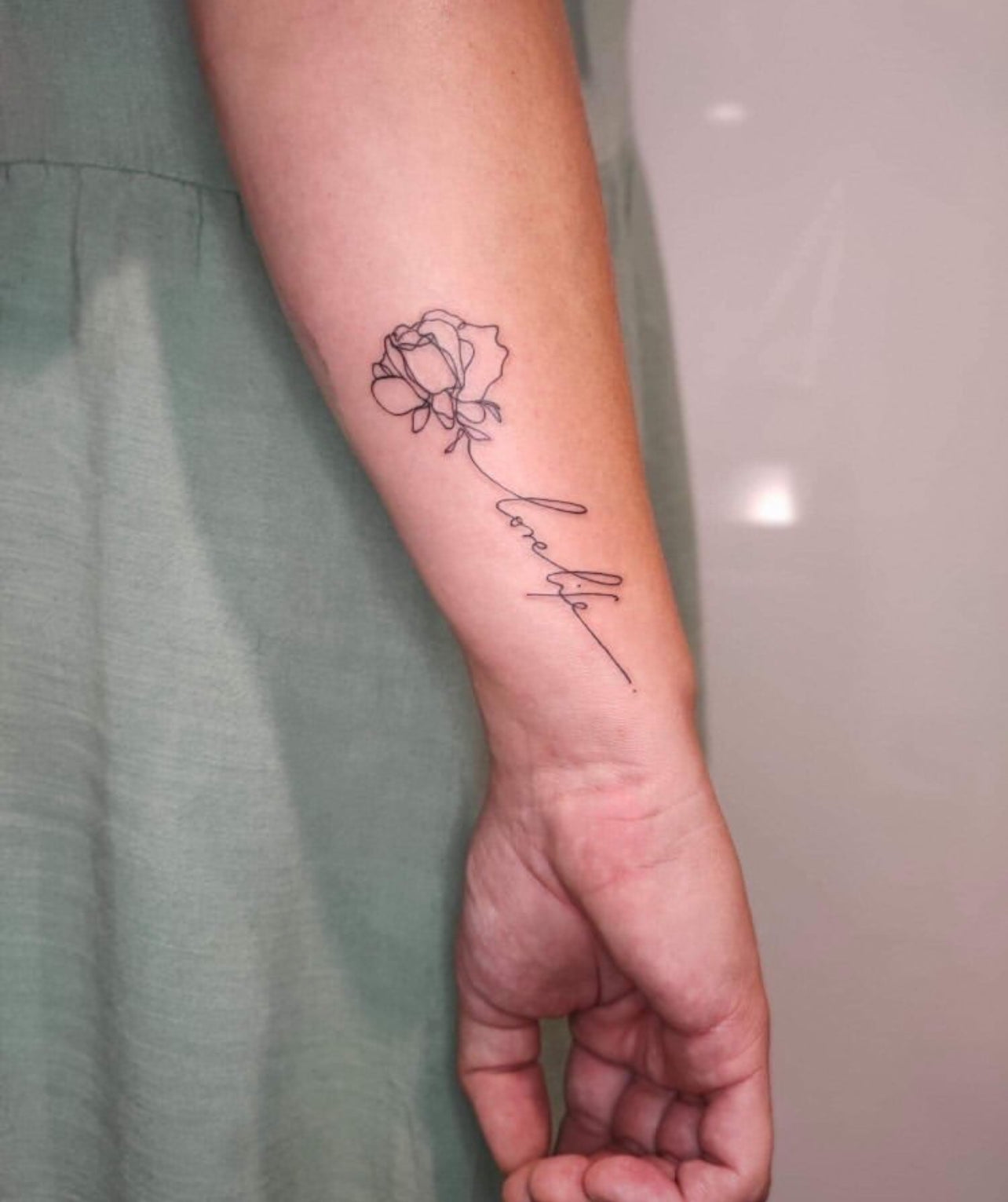 LOVER. Tattoo Design