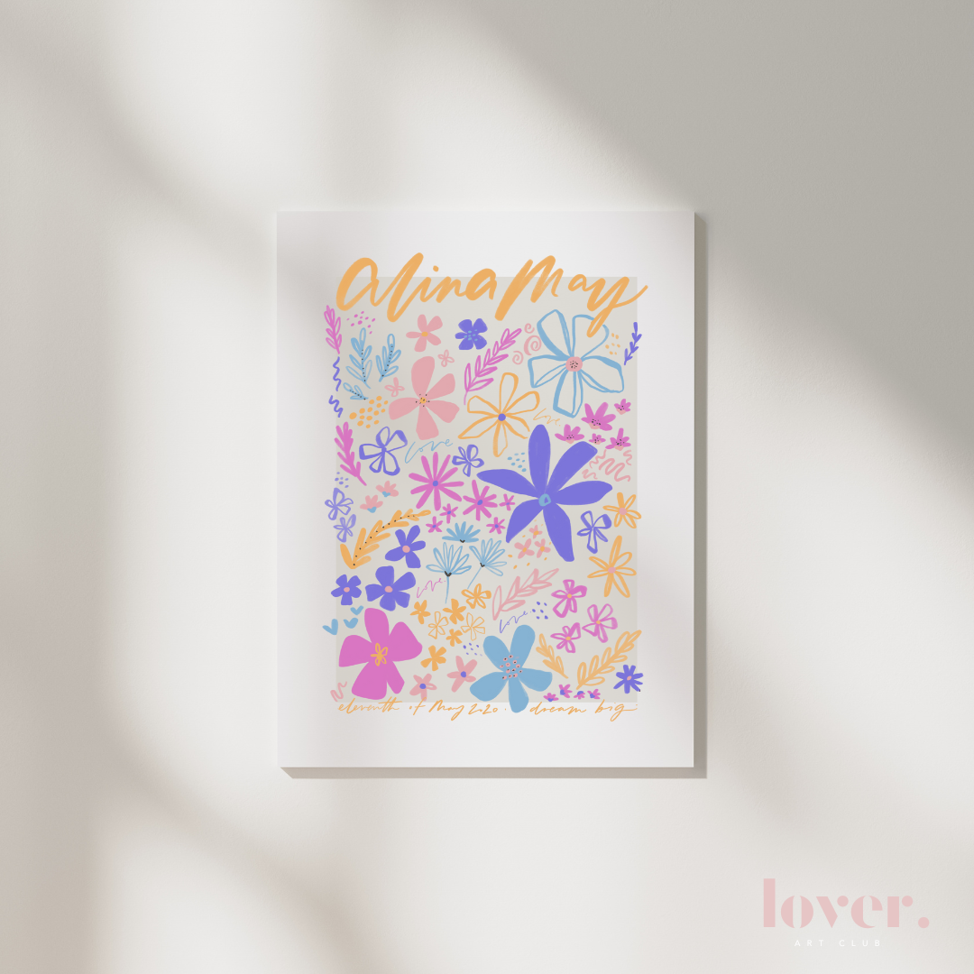 Flower Market | Custom Print