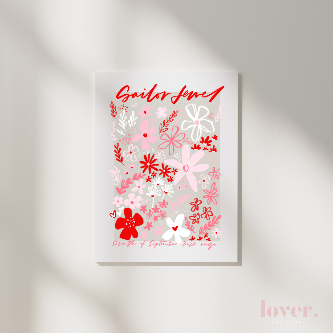 Flower Market | Custom Print