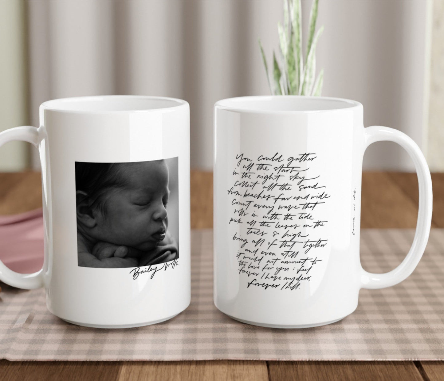 my child | moment mug + print gift set